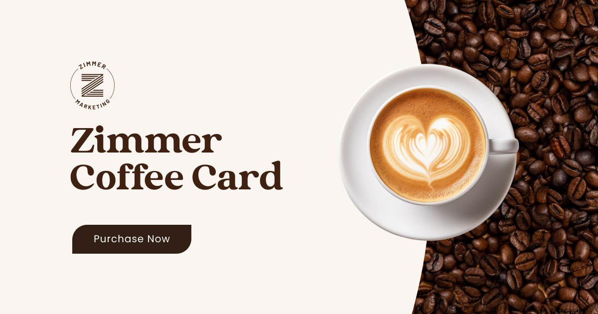 2025 Zimmer Coffee Card