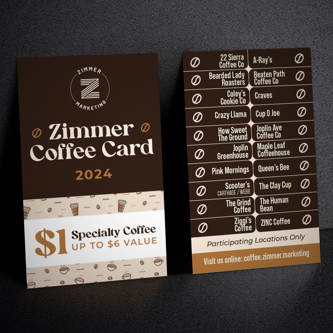 Zimmer Coffee Card
